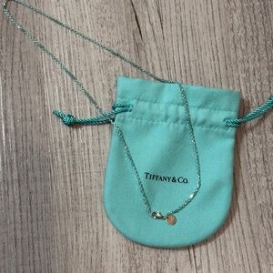 Tiffany and Co Blue Enamel Chain